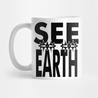 Eyes See Earth Mug